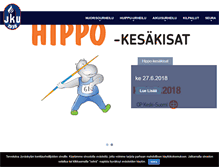 Tablet Screenshot of jku.fi